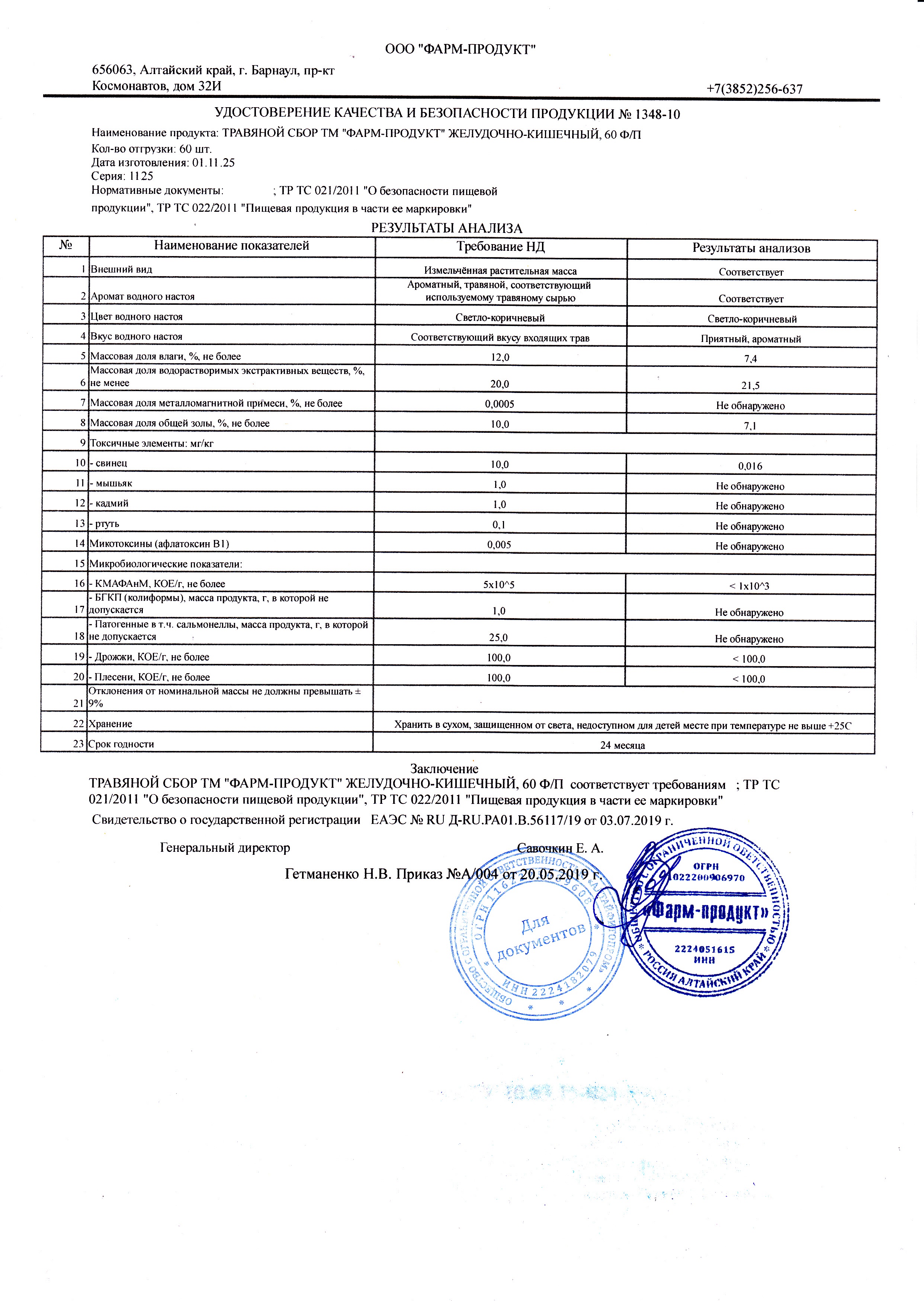 Паспорт №112025